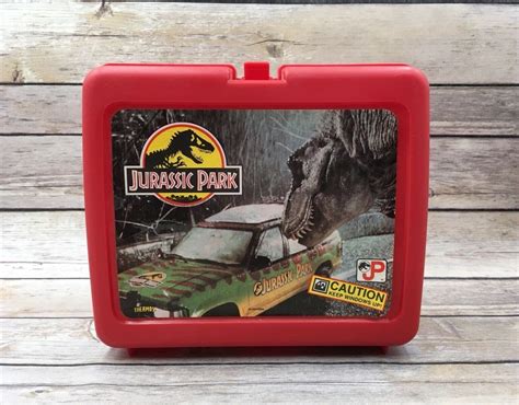 original jurassic park lunch box